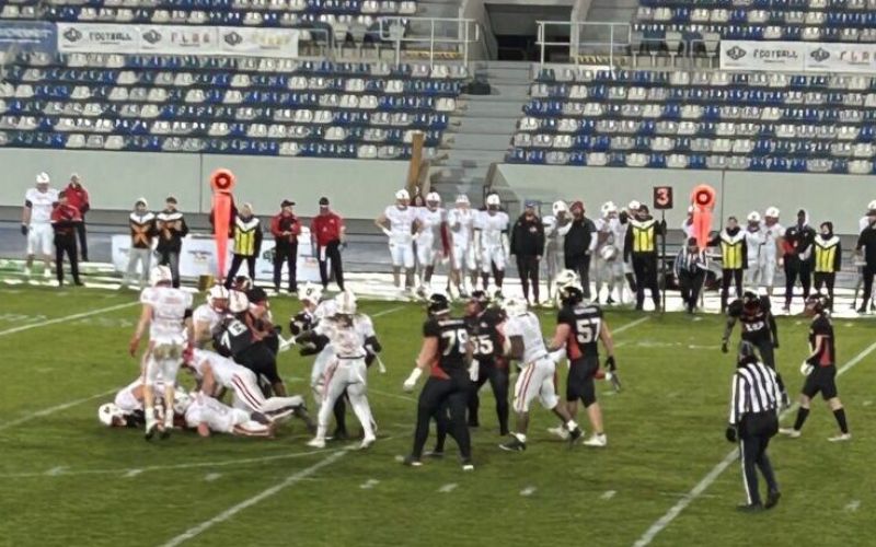 Lohrheidestadion im Football-Fieber