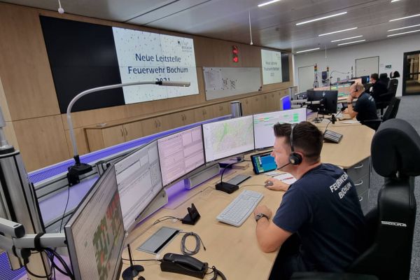 Feuerwehr Werne: Neue Leitstelle mit neuer Technik