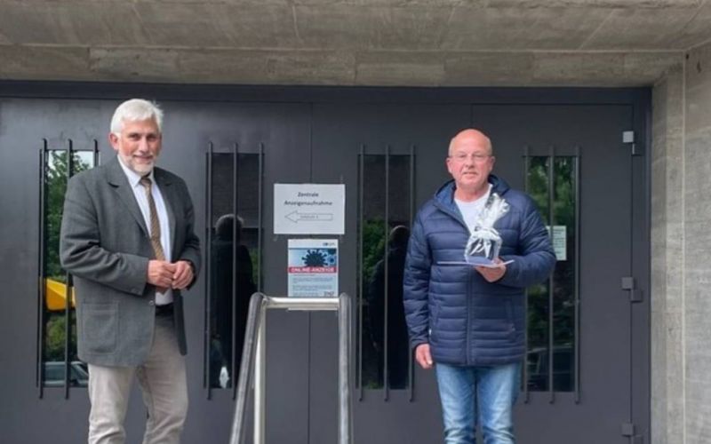 Polizeipräsident: Ehrung für 68-Jährigen