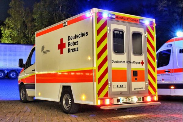 DRK-Kältebus in Wattenscheid und Bochum