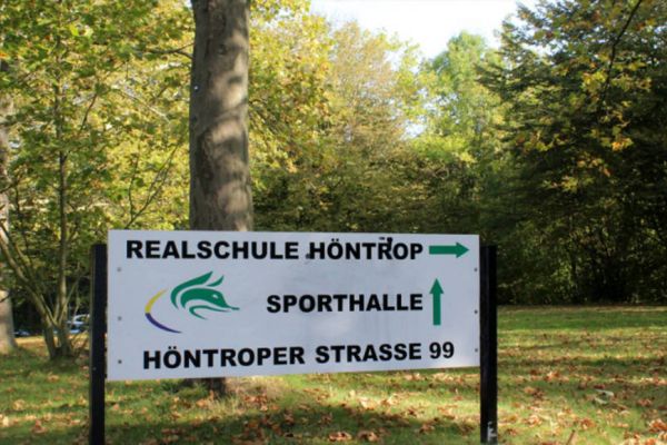 Sporthalle an der Realschule Höntrop wurde umfunktioniert