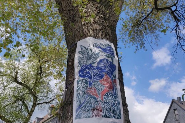 Initiativen kooperieren mit Gerther Künstler