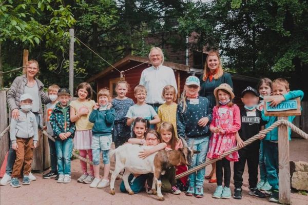 Sparkasse und Tierpark Bochum laden Schulanfänger ins tierische Klassenzimmer ein