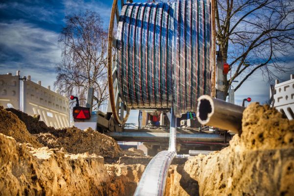 Glasfaserausbau in den Stadtteilen beginnt 2023