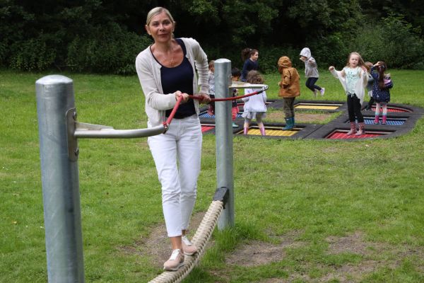 Bespielbare Stadt: Es darf gehüpft werden …