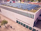 Rund 40 Prozent des Strombedarfs des Musikforums sollen mit der neuen Photovoltaikanlage gedeckt werden. Foto: Dennis Yenmez/Stadt Bochum