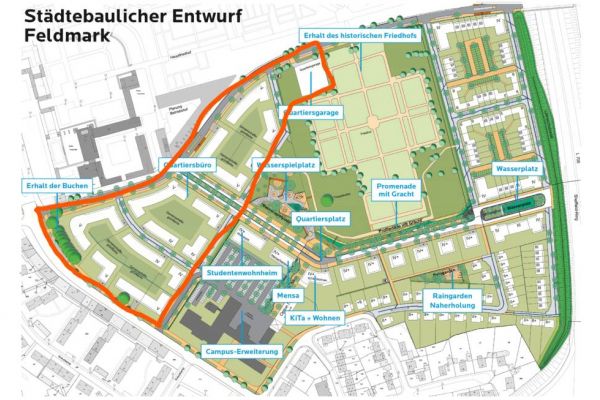 Einzugsbereich Quartiersgarage