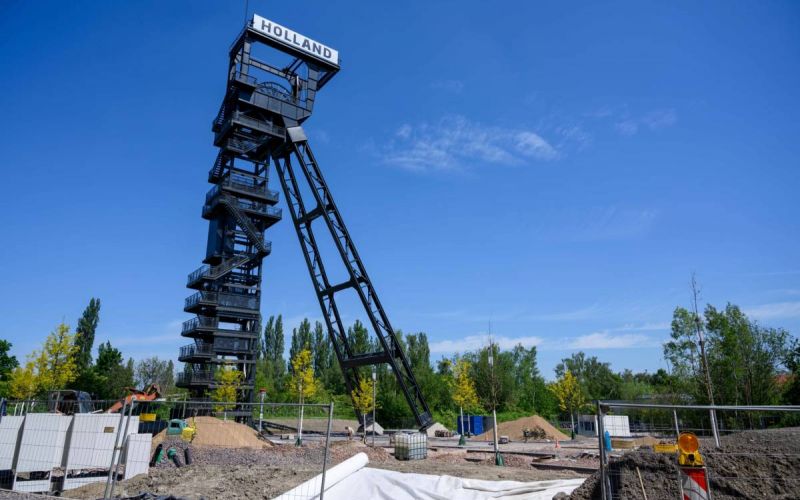Förderturm Zeche Holland: Altes Wahrzeichen im neuen Glanz