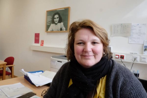 Christina Werner-Wellmann leitet die Anne-Frank-Realschule