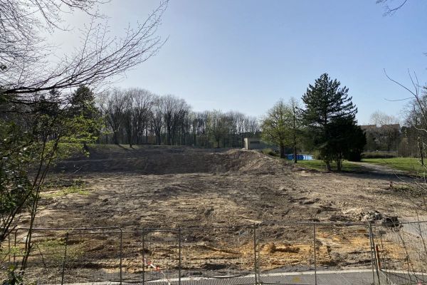 Baustelle Hallenfreibad Höntrop