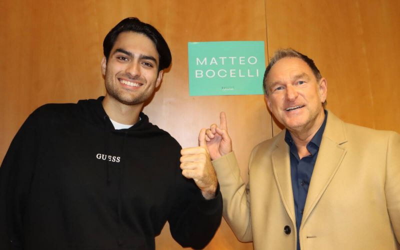 Matteo Bocelli – Sänger & Sohn mit Stimme