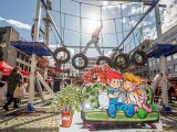 Der Ninja-Parcours ist etwas für echte Kletterfans und solche, die es werden wollen. Foto: Sparkasse Bochum