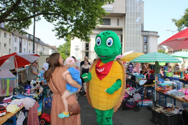 Beim 4. GWV-Kinderflohmarkt übernehmen Kinder selbst die Regie. Foto: GWV