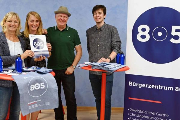 Gerther Sommer: Erster Auftritt des „Bürgerzentrums 805“
