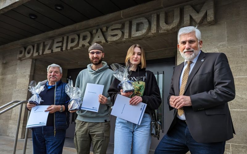 Notruf gewählt und geholfen