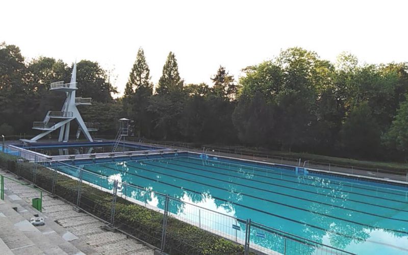 Freibad Höntrop: Sprungturm nicht antasten