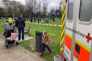 Die Ostereiersuche im Stadtgarten Wattenscheid fällt in diesem Jahr aus. Das DRK will seine Ehrenamtlichen vor Beschimpfungen schützen. Foto: DRK